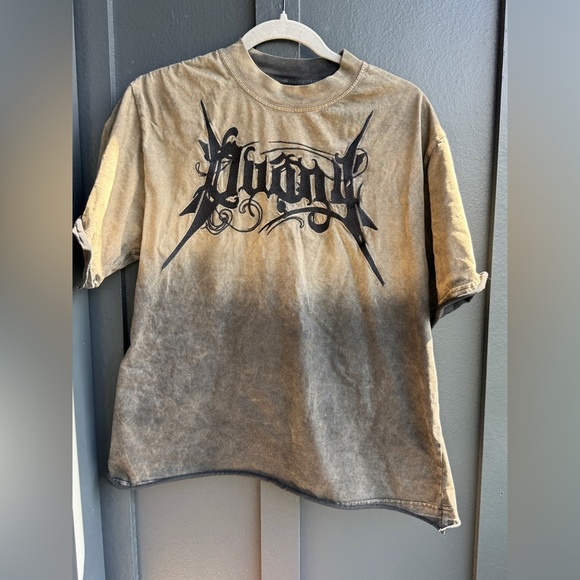 Unisex vintage-washed graphic t-shirt by DUC Studio size Medium - Picture 4 of 9